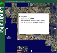 Landmarker screenshot
